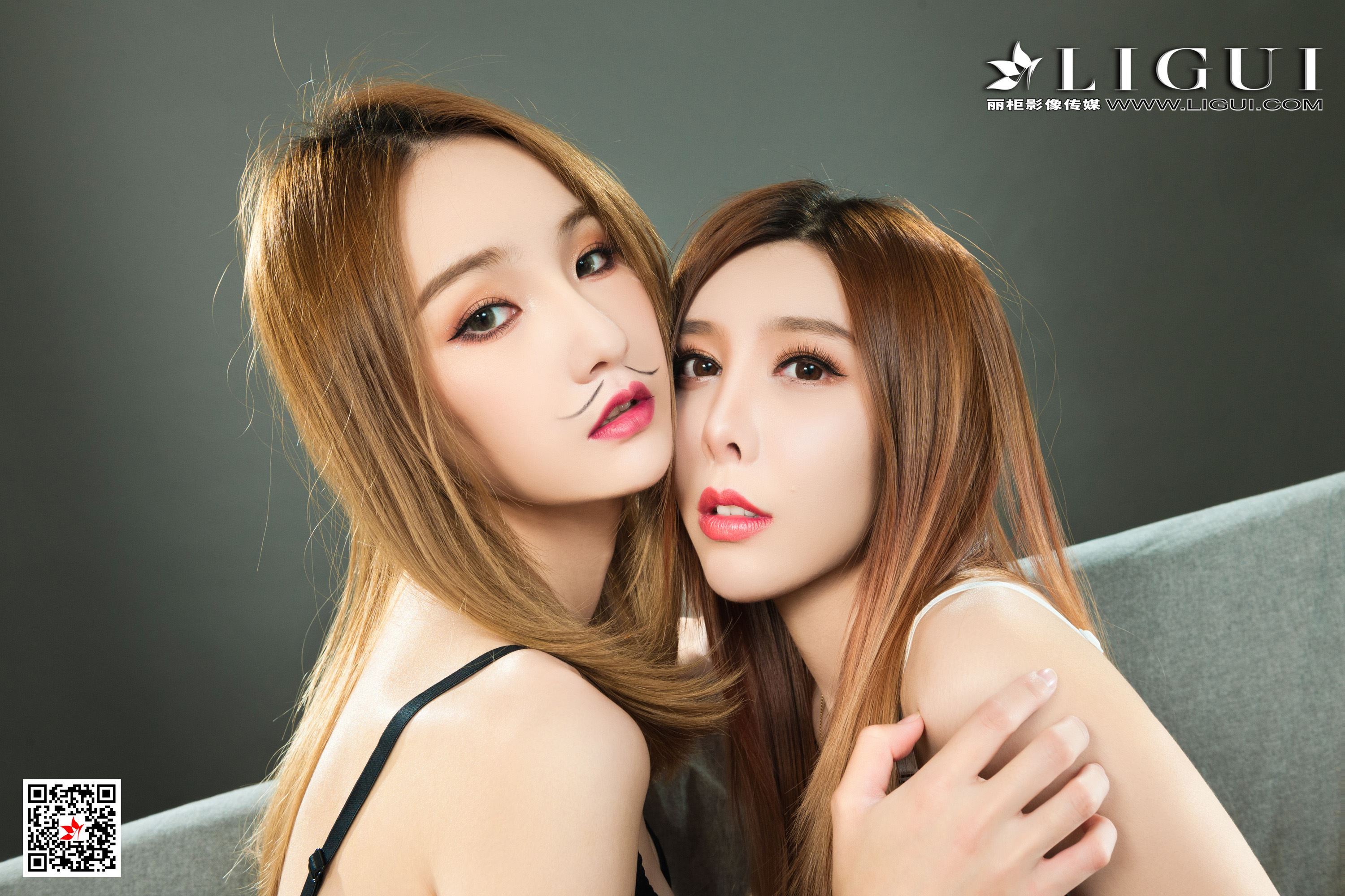 Ligui丽柜 2021.05.03 网络丽人 Model 兔子&蕊蕊